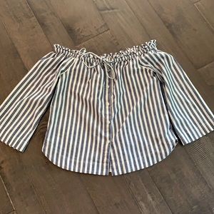 Madewell off the shoulder top